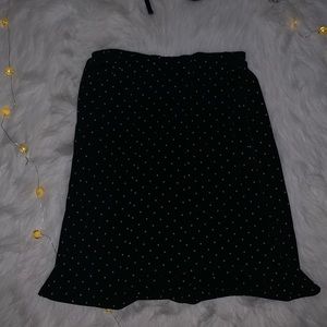 Vtg Polka Dot Skirt